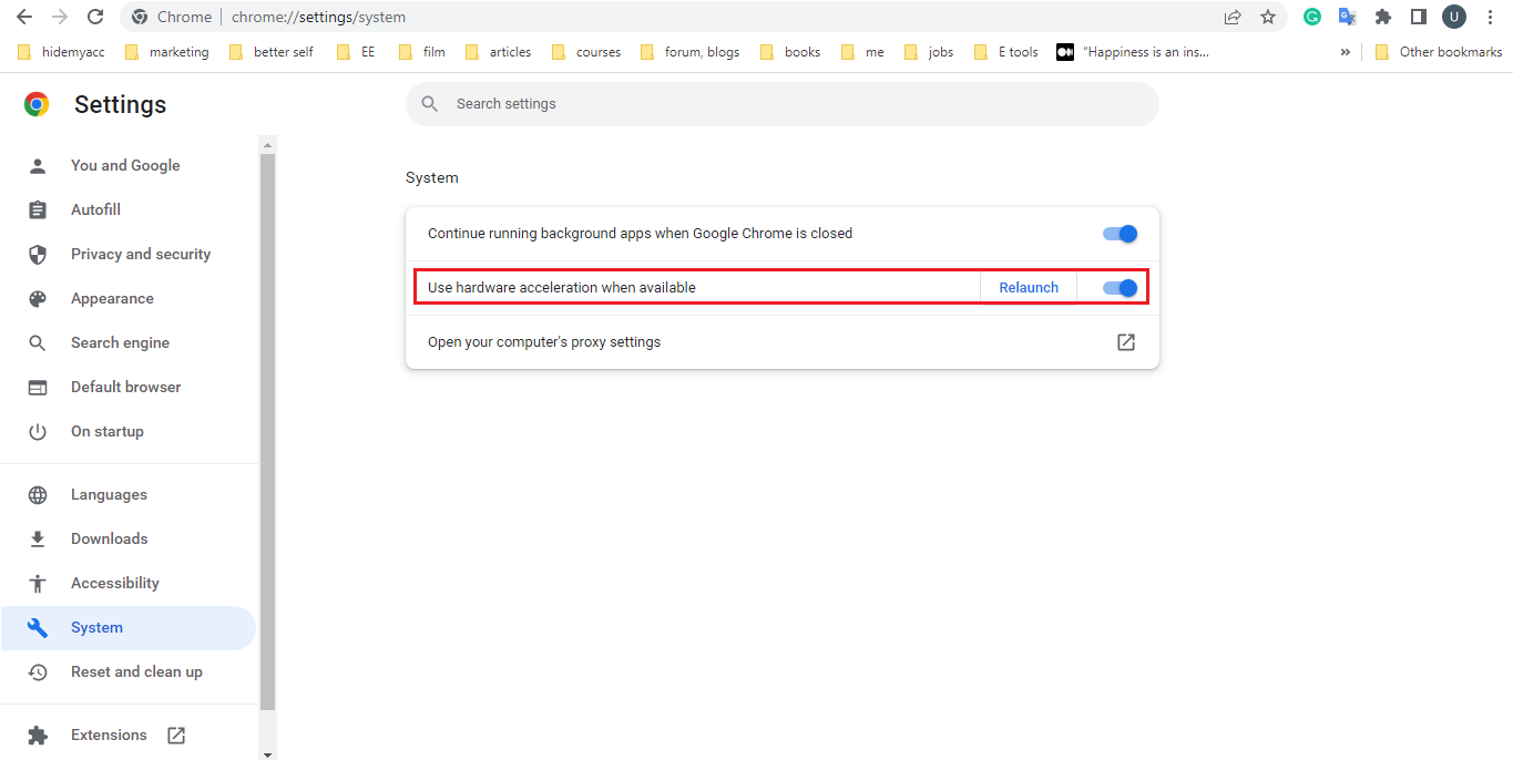 How to check and enable GL fingerprint